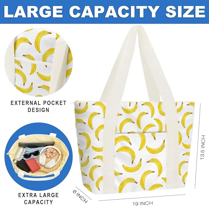 Beach Bags Wet Bag for Swimsuit Tote Bag for Friends Travel Gifts, Aloha Bags - Image 2