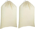 Urban Villa Laundry Bags 2 Pack Canvas Dirty Clothes Travel Laundry Bag|Machine by CottonTrends