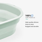 2 Pack Collapsible Wash Basin Set, Foldable Dish Tub, Small Medium Portable Sink - Image 5