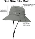Sun Hats for Women Bucket Hat UV Protection Fishing Hat Wide Brim Safari Hats 2 - Image 4