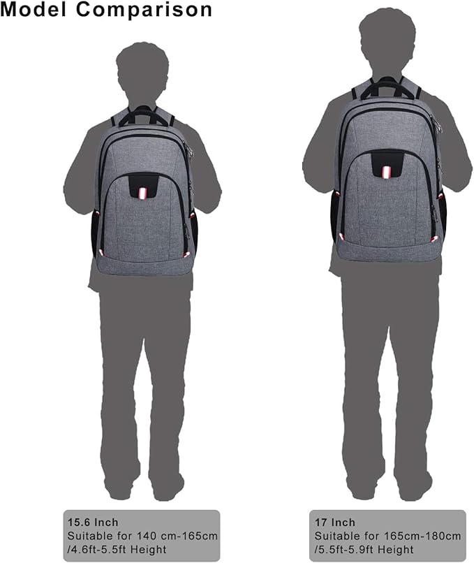 Travel Laptop Backpack, Anti Theft Backpack - Image 6
