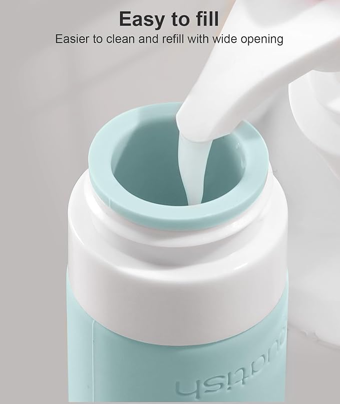 Quatish Travel Bottles for Toiletries, Original Patented Leak Proof Travel Size - Image 4
