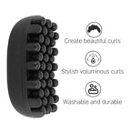 Rubber Curling Hair Brush : Twist King Sponge for Afro Hair, Ideal Durable Washable Sponges Curls Tool (Small Tooth)