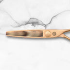 Saki Shears Gold Hair Thinning Shears - For Professional Hairdressers - Japanese VG 10 Cobalt Steel