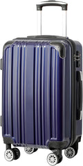Coolife Luggage Expandable Suitcase PC+ABS Spinner 20in 24in 28in Carry on) by COOLIFE