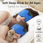 Joythink Sleep Headphones Bluetooth Headband Sleeping Eye Mask Kids Children - Image 2