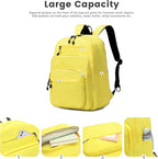 Lanola Basic Multi-Pocket Multipurpose Backpack Classical Water Resistant - Image 4