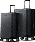 ECOHUB Hardside Expandable Carry On Luggage Sets, Recycled PC 20/24" Rolling by ECOHUB
