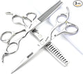 SHARONDS 6.5 Inch Stainless Steel Professional Barber Scissors Hair Thinning Scissors Hairdresser or Home Hairdresser Variant/Hybrid (6.5 inch-3pc)