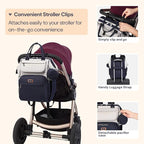 BabbleRoo Diaper Bag Backpack, Unisex Stylish Travel Back Pack Nappy - Image 6