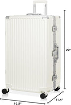 AnyZip Luggage PC+ABS Aluminum Frame Zipperless Checked Luggage Hard Shell - Image 10