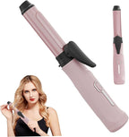 Curling Iron, Rechargeable Wireless Mini Travel Size Curling Wand with 3 Temperature Settings, Styling Tools & Appliances for Short Hair Styling