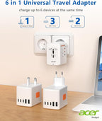 Acer Universal Travel Plug Adapter - Image 3