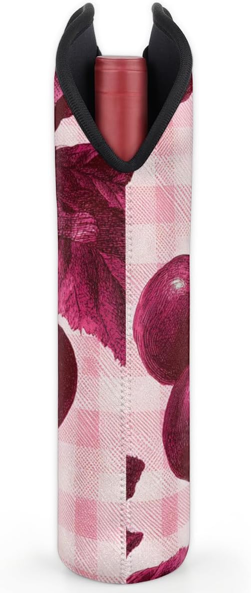 Neoprene Wine Tote, Bottle Carrier Gag Insulating Neoprene Thicker, Insulated - Image 6