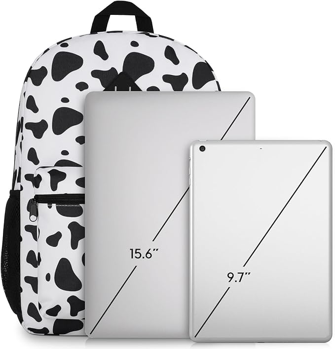 Unisex School Backpack, Classic Casual Bookbag Adults and Teens Schoolbag - Image 6