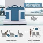 Travel laptop Backpack for Men Women, Personal Item Size Flight Approved - Image 5