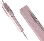 SHEGLAM Pink Curling Iron Automatic Gift for Woman (Pink, 0.75 inch) Cupid's Charm One-Touch Instant Curler