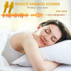 Earplugs for Sleeping Noise Cancelling Reusable Silicone Ear Plugs Suitable for - Image 2