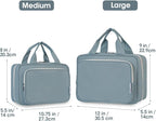 Travel Toiletry Bag for Women Large Hanging Makeup Bag Organizer Toiletries Bag - Image 2