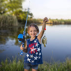 ODDSPRO Kids Fishing Pole Pink, Portable Telescopic Fishing Rod and Reel Combo - Image 7