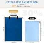 Extra Large Laundry Bag With Handles, Heavy Duty, Travel Laundry Bag - Image 2