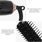 Hair Dryer Brush 4 in 1 Hot Air Brush Curler Combo with Interchangeable Heads - Automatic Curling Iron and Blow Dryer Brushes Set for Travel or Salon