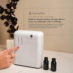 AromaPlan 5 Star Collection Cold Air Scent Diffuser, Whole House (2 Scents Included)- Waterless Smart Aroma, Scent &Time Adjust., App Control, HVAC | Home, Commercial, Hotel | Large Room, 2,000 sq.ft