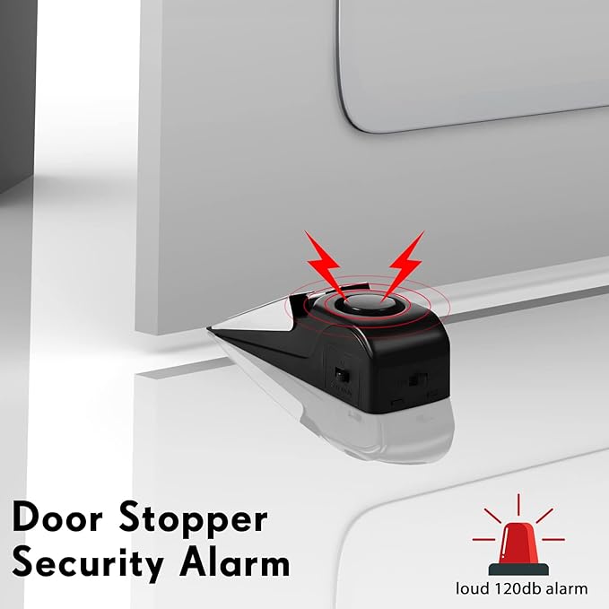 8 Pieces Door Stop Alarm Door Stopper - Image 5