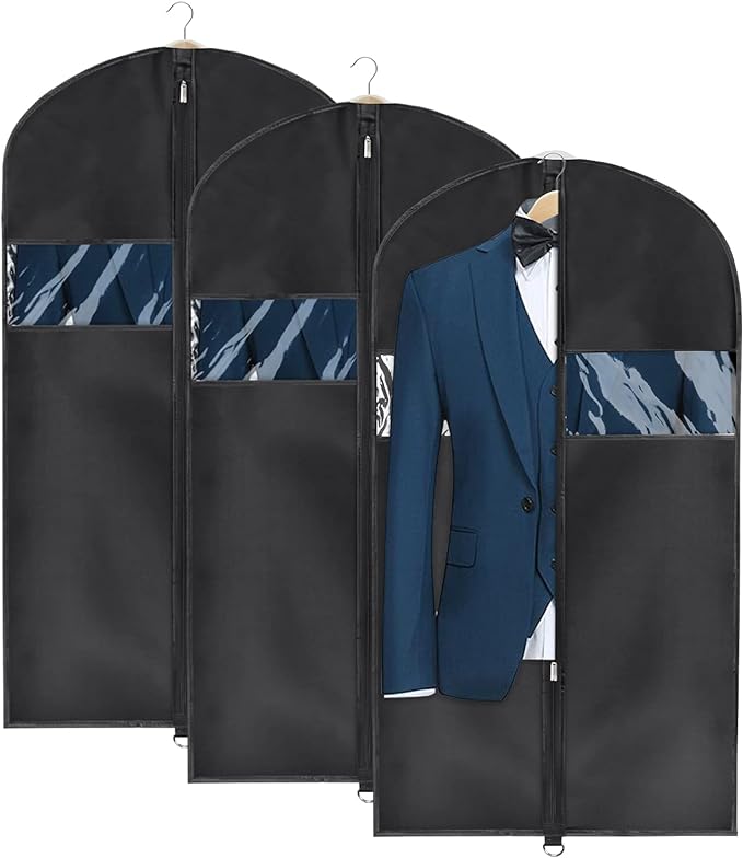 Univivi Garment Bag Suit Bag for Storage and Travel 43 inches, Lightweight by Univivi