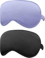 2Pack Silk Sleep Mask, IEKEODI Eye Mask - Image 7