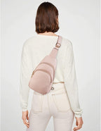 Telena Small Sling Bag for Women Leather Crossbody Fanny Packs Chest Bag for - Image 3