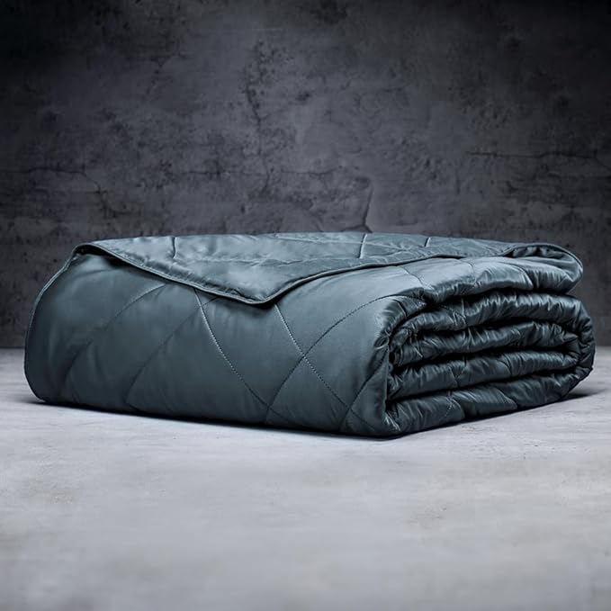 LUXOME Lightweight Blanket | 100% Rayon from Bamboo Fabric & Fill | Full/Queen by LUXOME