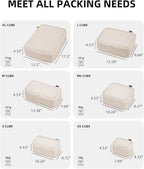 6 Set Compression Packing Cubes - Image 4