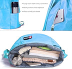 ZOORON Waterproof Drawstring Gym Backpack Bag - Image 4