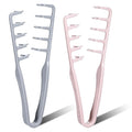 2 Pcs Texture Comb Volumizing Wide-Tooth Hair Styling Comb Men's Fluffy Texture Styling Combs Fringe Parting Brush with Textured Grip Hair Stylings Appliances for Women Men Most Hairtypes