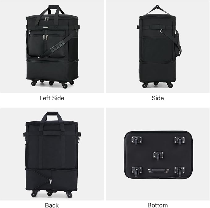MILADA Expandable Luggage Bags for Travel Foldable Suitcase - Image 9