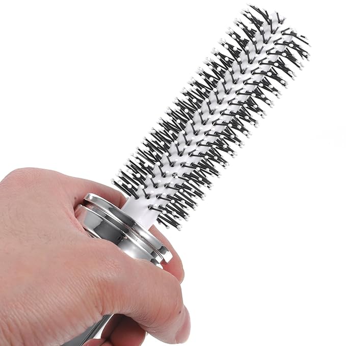 Luxshiny Portable Curly Hair Comb - Retractable Hair Brush for Travel & Hairdressing Mini Brush for Women Stylish Design Perfect for Straightening & Curling