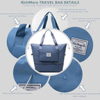 Large Capacity Foldable Travel Bag, Expandable lightweight Carry on Bag - Image 5