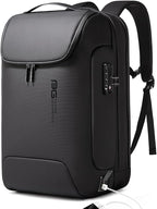 BANGE Men's Anti-Theft Backpack, Waterproof Fashion Travel Backpacks, High Tech - Image 9