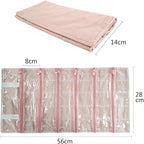 Travel Jewelry Roll Bag Portable Organizer Pouch - Image 2