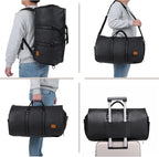 seyfocnia Convertible Travel Garment Bag, Carry on Garment Duffel Bag - Image 6