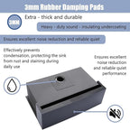 Black Farmhouse Sink 33 Inch - Image 6
