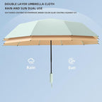 Folding Umbrella Anti-UV Compact Durable Folding Umbrella Auto Open Close - Image 5
