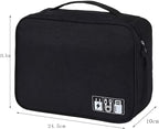 Cable Organizer bag for women or men, Electronic Accessories Carry Case - Image 4