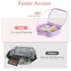 PACKISM Floral Texture TSA Approved Toiletry Bag - Image 6