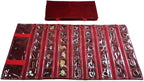 Travel Jewelry Roll Bag Portable Organizer Pouch - Image 4