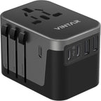 Universal Travel Adapter, VINTAR International Power Adapter by VINTAR