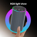 Waterless Essential Oil Diffuser, Battery Powered Mini Scent Air Machine, Aromatherapy Mist Diffuser for Home Room Car Office (Grey)