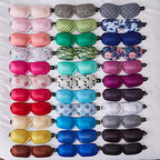 40 Blinks No Pressure Solid Eye Mask for Sleep & Travel (Magenta / 1 Count (Pack of 1))