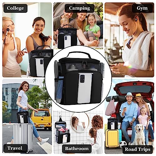 Dorm Room Essentials for College Students Girls Boys Guys (Black)